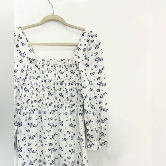 House of Harlow 1960 Floral Midi Linen Dress - Picture 3 of 7